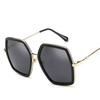 New Oversized Square Sunglasses Women Luxury Brand Designer Vintage Sunglass Fashion Big Frame Sun Glasses UV400 Lentes