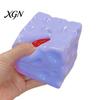 Cheese Sensory Tools Blueberry Squeeze Toy, Stress Relief Block Slow Soft Toy Rising Cube Pinch for Home Office Focus Aid Fidget