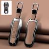 Zinc Alloy Leather Car Key Case For Porsche Panamera Cayenne 971 911 970 981 991 9Ya Macan Boxste Protecticve Case Key Case