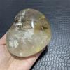917g Rainbow Clear Citrine Quartz Heart Crystal Natural Stone Quartz Stone Minerals Home Decoration Reiki