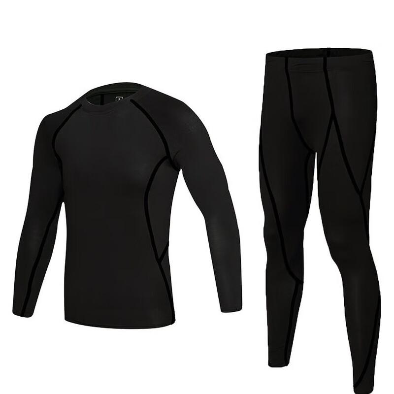 

Men s Fleece-Lined Running & Fitness Set M
