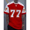 Men's Summer Fashion Street Sports T-shirt Casual Round Neck Short Sleeved T-shirt
