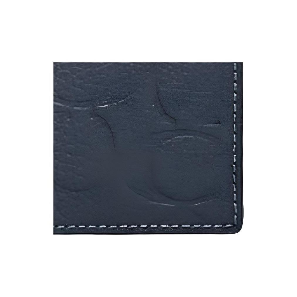 Coach 3 In 1 Wallet With Logo Embossed Leather Card Holder Women Wallets Dark-Blue C1231-DDE