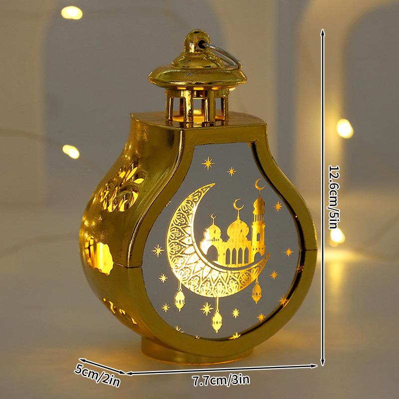 Ramadan Decoration Night Light Eid Muslim Night Lamp Home Decor Ramadan Karim Lantern Party Supplies Guest Gifts