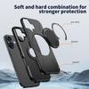 TPU PU Hybrid Protective Ring Case for Iphone 17 Pro Max 16 15 17 Air 14 Plus 12 13 Pro Iphone17 Iphone16 Iphone15 Stand Cases