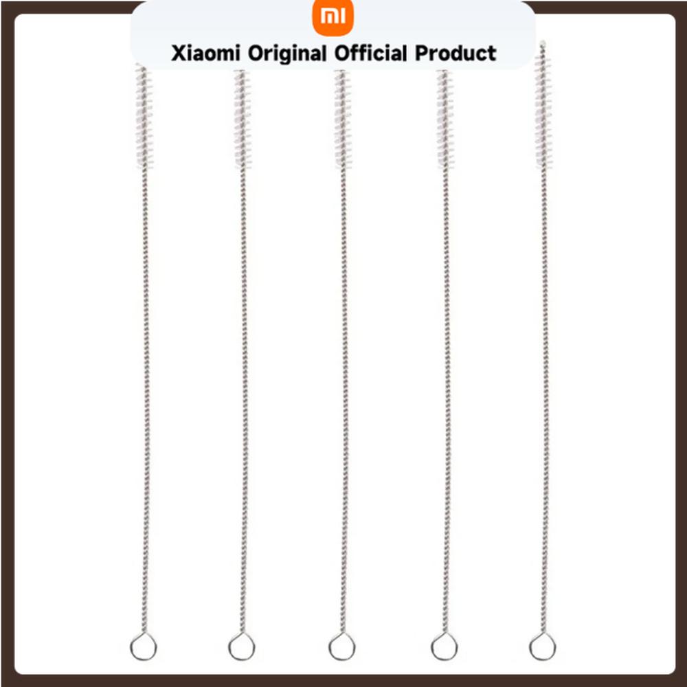 Xiaomi 5Pcs Brush Cleaner for Straw Stainless Steel Tube Pipe Cleaner Bottle Brush Cleaning Tools