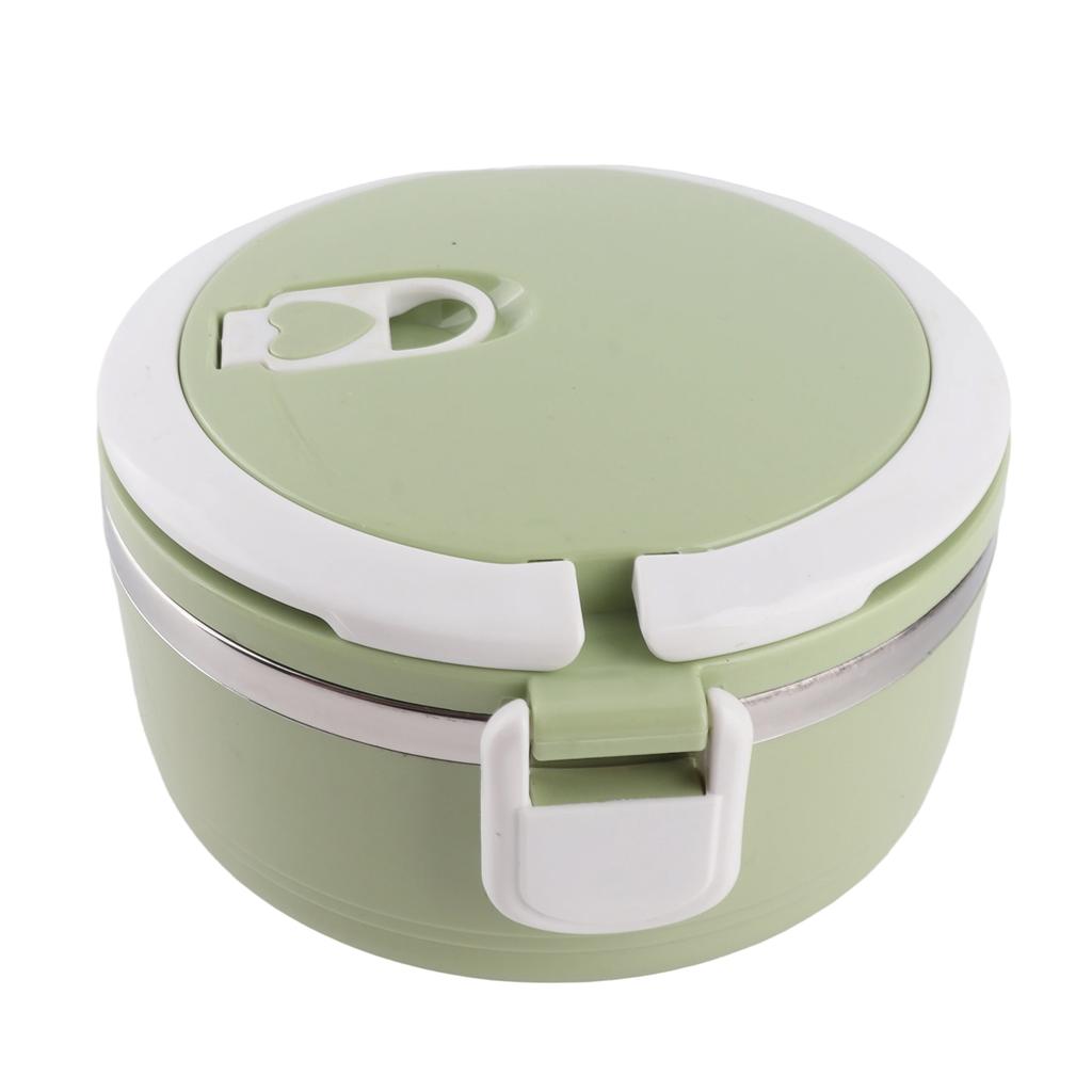 Thermos-Lunchbox Edelstahl Einlagig Tragbar Isolierte Bento-Box mit Sicherheitsverschluss für Kinder Erwachsene