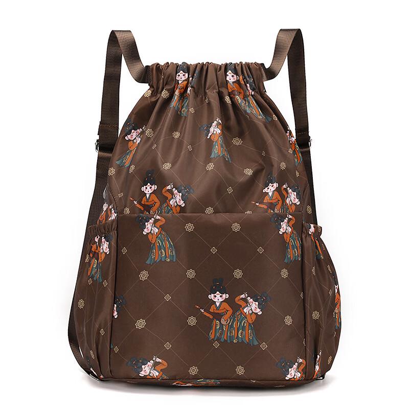 

Lishen Ethnic Drawstring Sports Bag