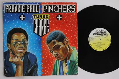 LP Record FRANKIE PAUL + PINCHERS - Turbo Charge SUPLP1 Super Supreme 1988 UK Reggae, Ska & Dub Used