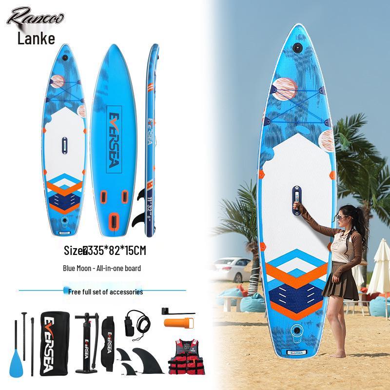 Lanko Inflatable Paddle Board - Universal PVC SUP for Surfing & Paddling