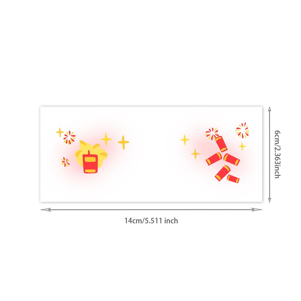 Girls And Children Cute Face Makeup Creative Face Sticker Rich Fireworks Makeup Sticker Tattoo Sticker