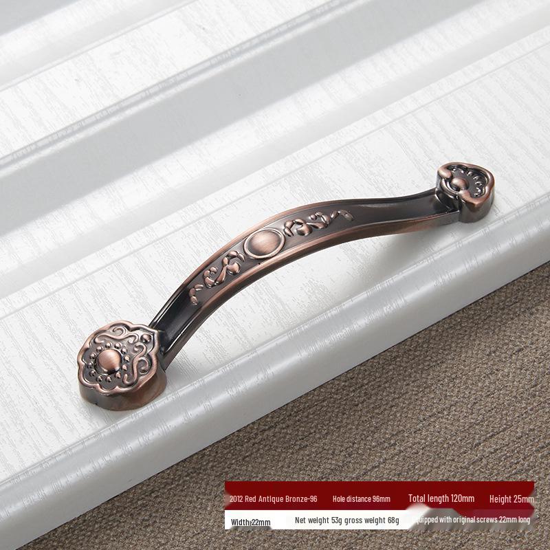 Antiker Bronze Europäische Zinklegierung Möbelgriff