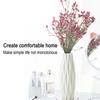 Plastic Flower Vase Home Office Hotel Flower Artificial Plant Dry Floral