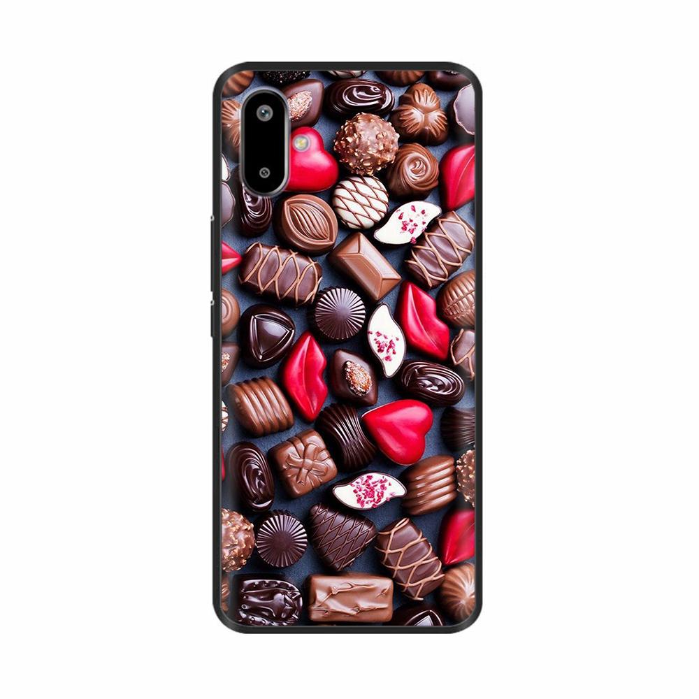For Samsung Galaxy F06 Case M06 Flower Soft Silicone Back Cover For Samsung M06 Case Phone Cover Shockproof Bumper Fundas Shells