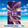 Beach Towel Custom Name Text, Quick Dry Large Towel For Beach HomeAnderlecht FC