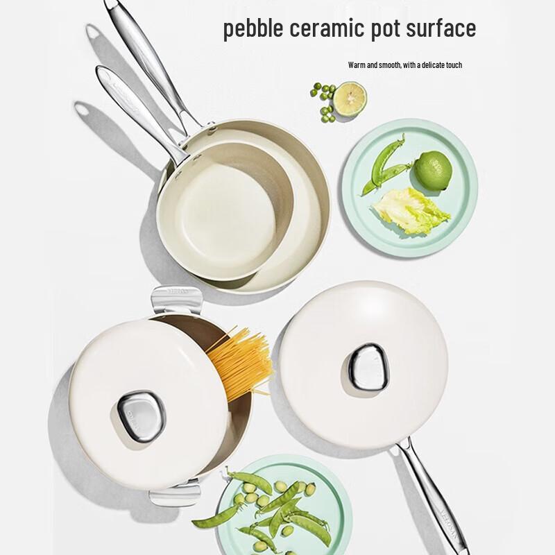 Velosan Pebble Non-Stick Cookware Set