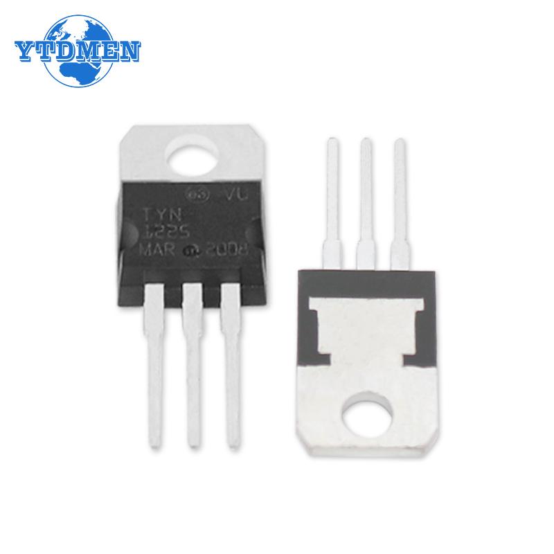 5 Stück TYN1225 1200V 25A SCR Thyristor TO-220 Transistoren Set Elektronisches Bauelement