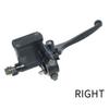 7/8" 22mm Universal Front ATV Brake Clutch Master Cylinder Reservoir levers For 50cc 125 150 DIO GY6 Scooter Moped Right Side