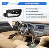 79542 Front Driver Side Interior Door Handle Compatible With 2003 2004 2005 2006 2007 Honda Accord,Black