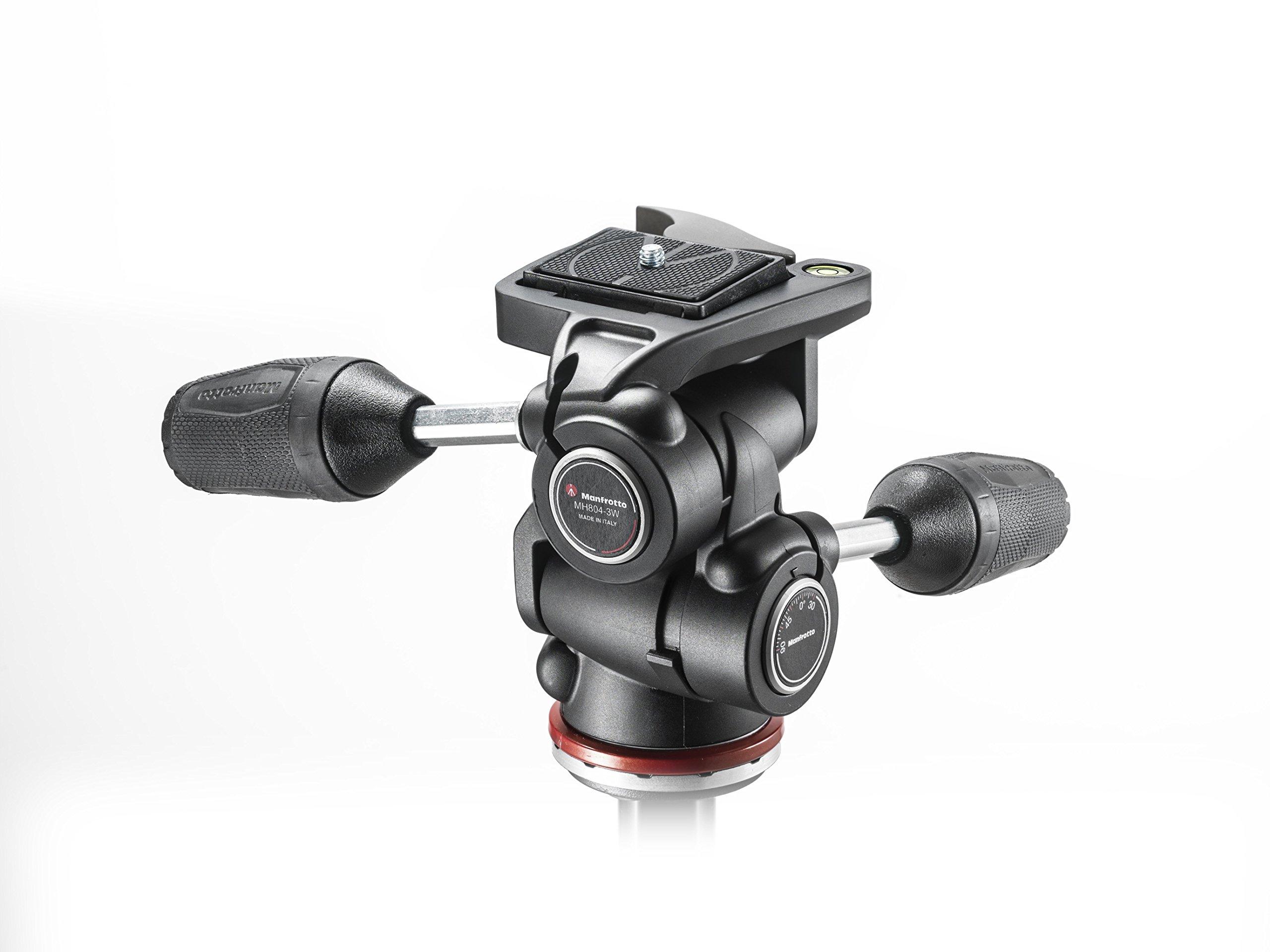 

Manfrotto Базовая панорамная головка 804 Adapt с быстросъемной площадкой 3-сторонняя (MH804-3W)