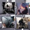 N-NieR 2B A-Automata Pillow Case For Home Bedroom Car Office Decoration Living Room Sofa Cushion Cover Suitable