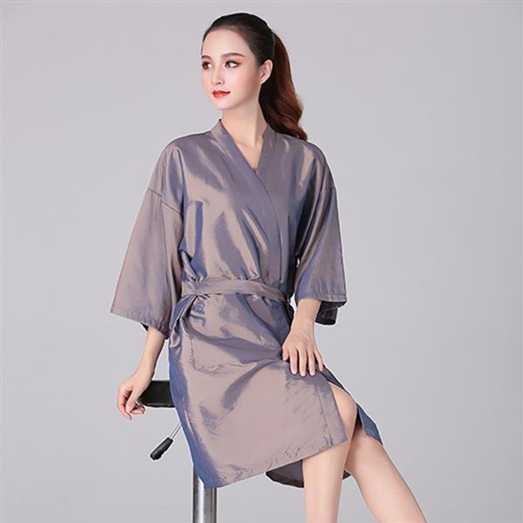 Salon Nine Glossy Beauty Gown (Blue) / Beauty Salon Guest Gown