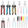 Dog & Cat Pet Nail Clippers And Trimmers - With Guard To Prevent Over-Cutting, Includes Nail File - Professional Pet Grooming Tools