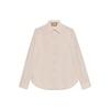 Gucci Washed Striped Long-sleeve Shirt 714693-ZAEC1-9863