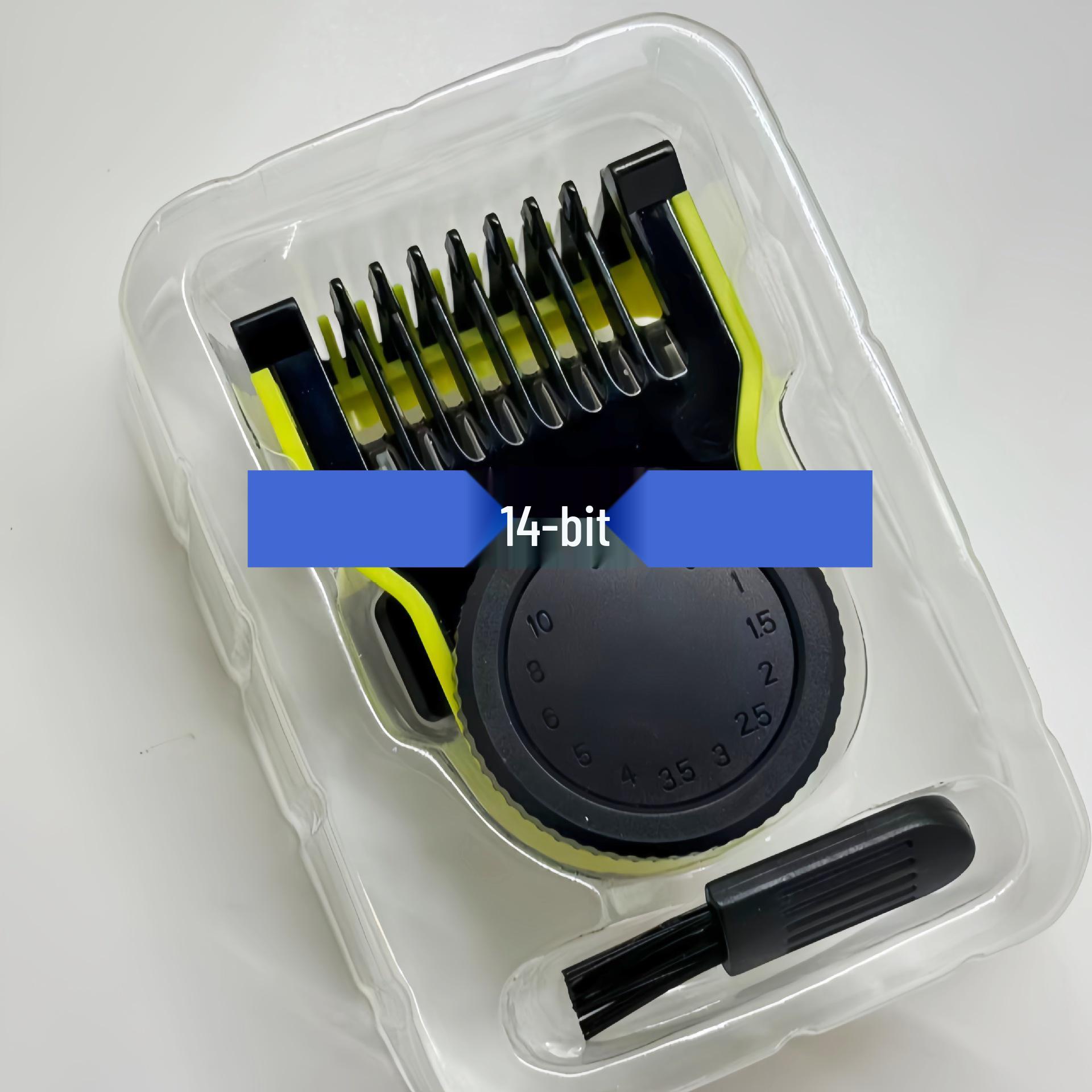

Сумісна насадка-гребінь для тримера Philips, 14 рівнів регулювання для моделей QP2520 QP2630