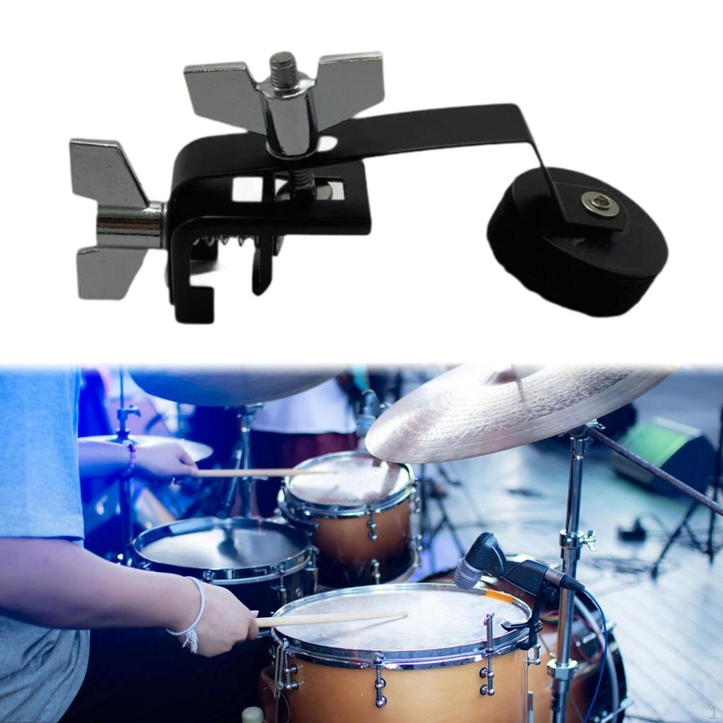 Clamp On Drum Mute Tool, Sound Control Part for Snare Drums