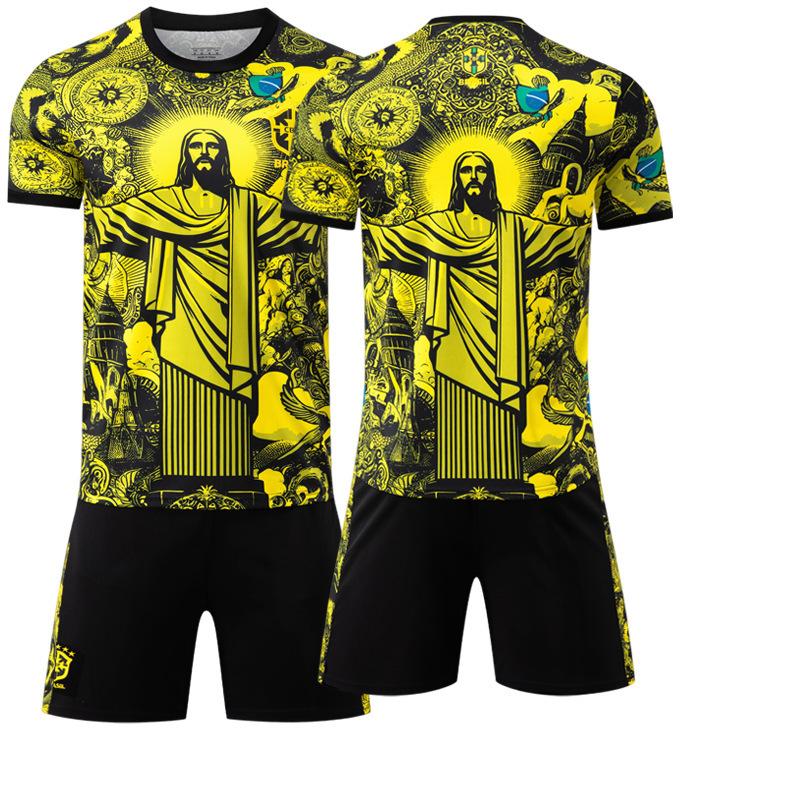 2025-2026 Brazil Golden Special Edition Plain Jersey Without Socks XXL