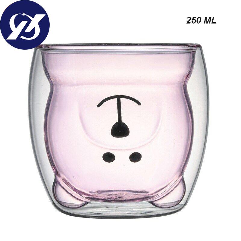 Bingod 200ML Sba Inu Cute Milk Cup Breakfast Tea Coffee Lovely Cartoon Juice Cups