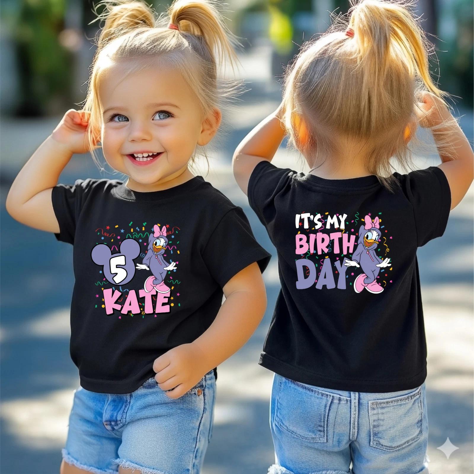 It s My Birthday T-Shirt, Disney Mickey And Minnie Shirt, Kids Birthday Tee 3XL
