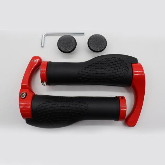 Rubber Handle Grips Anti-skid Shockproof Wear-resistant Handlebar Sleeves Replacement Parts