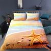 Coconut Tree Doona Duvet Cover Set Single Double Queen King Bedding Quilt Cover