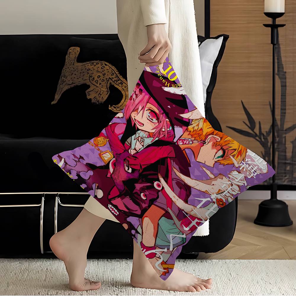 T-Toilet B-Bound Hanako-kun Dekorative Raumästhetik Kissenbezug Heimdekor Schlafzimmer Sofa Bett Couch Kissenbezug 45x45