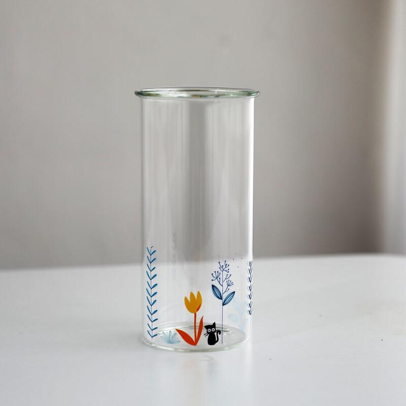 OLOEY Heat-Resistant Borosilicate Glass Cup