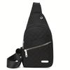 Lightweight & Comfortable Quilted Crossbody Chest Bag - Versatile Solid Color, Casual Outings & Travel Women's Sling Shoulder Purse