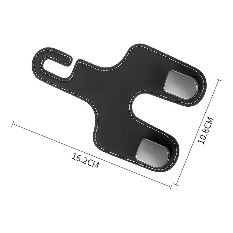 Multifunktionaler Auto-Kopfstützenhaken & Handyhalter mit Müllbeutelhalter