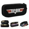 New Top Gun Pencil Case 80s Movies Pencilcases Pen Box for Student Big Capacity Bag Office Gifts Stationery
