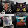 Cage the Elephant Album Cover Cushion Cover Pillow Case Antidustmite Invisible Zipper Silky Plush Cushion