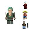 Set Of 15 One Piece Pirate Building Blocks Chopper Luffy Zoro Robin Franky And More!