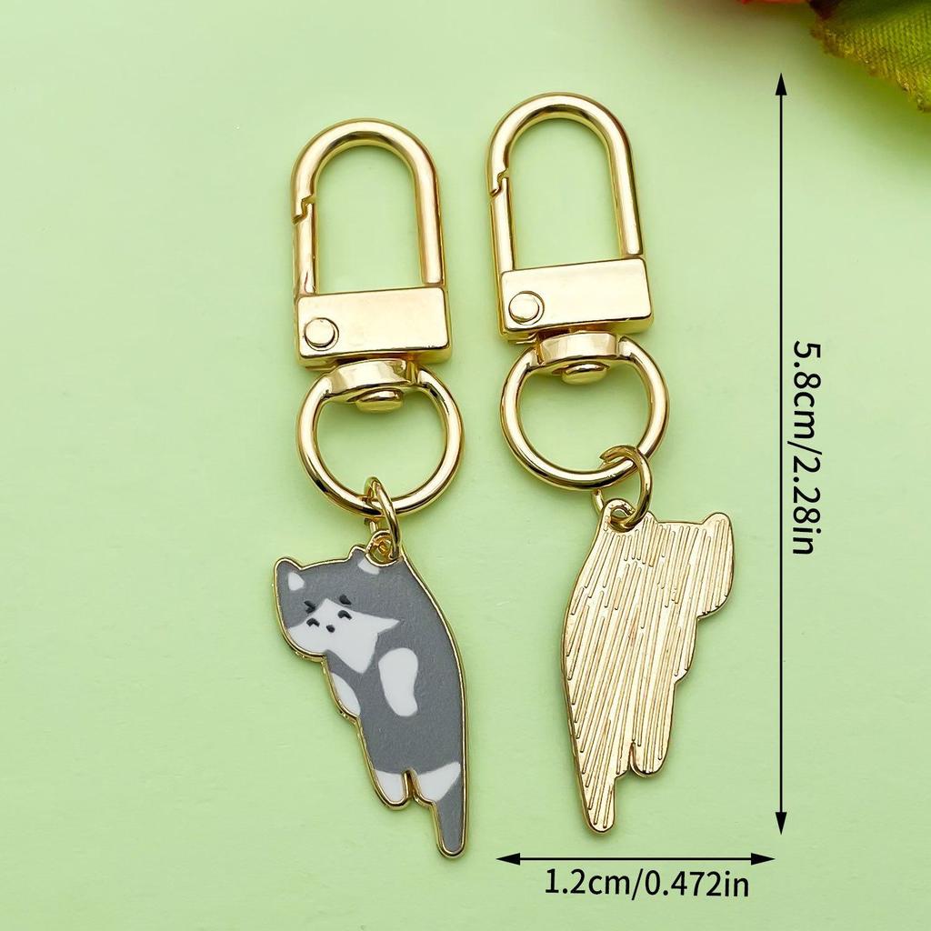 Sailor Moon Luna Cat Keychain - Cute Cartoon Pendant for Bags and Backpacks