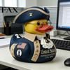 Decorative Bird Statue American Independence 250th Anniversary Duck Figurine Patriotic Resin Veteran Home Decor for 4th of July Day Celebration Sturdy