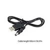 USB To DC5V Power Cord Includes 14 Adapter Plugs for Charging Devices Like Moon Lamp and LED Lights Power Cord
