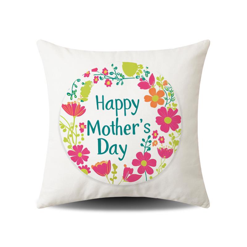 Mother's Day Holiday Atmosphere Cushion for Home and Office Decor