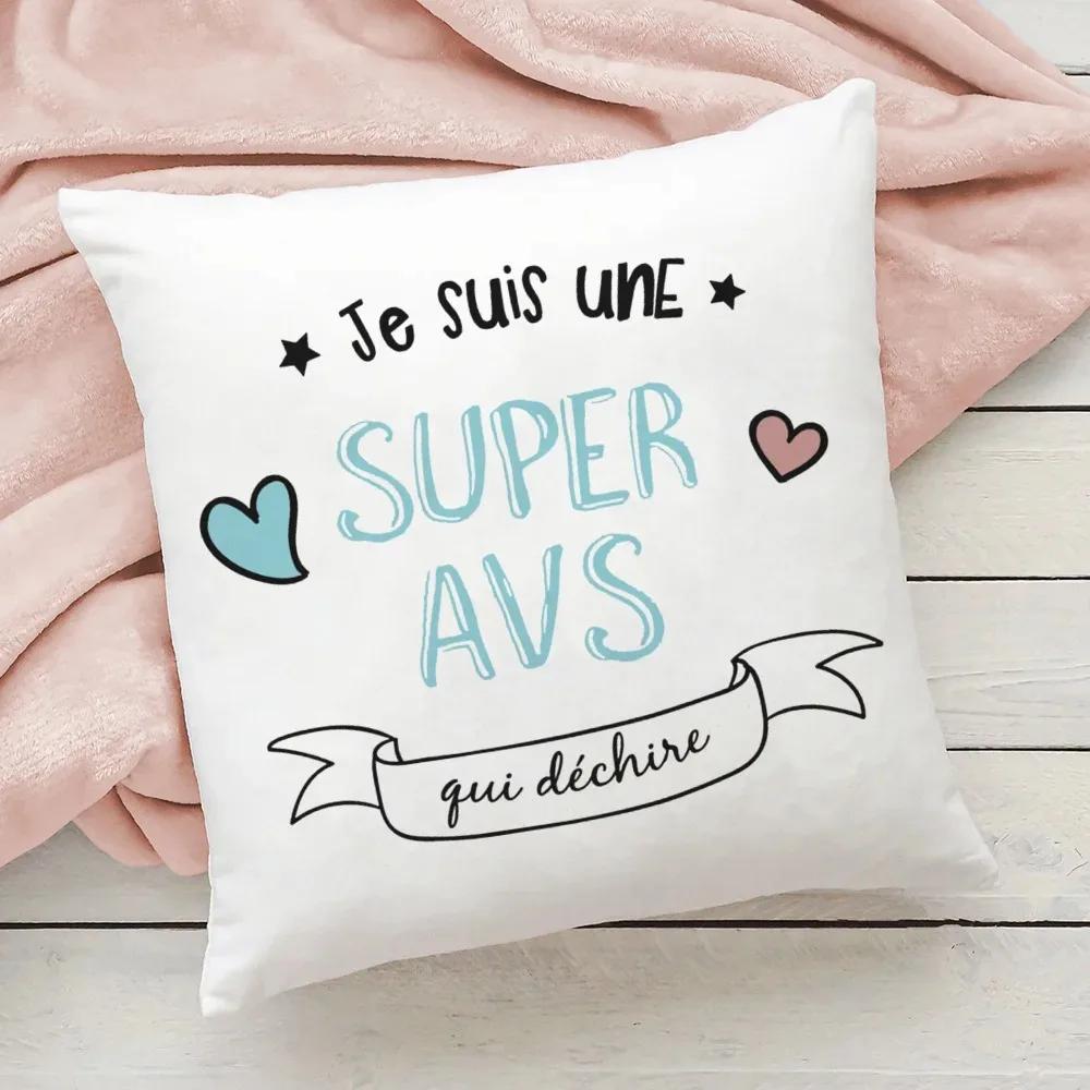 Office Sofa Car Cushion Cover Creative Graffiti Letter Pattern Luxury Home Decoration Pillow Cover