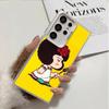 Mafalda Cartoon Cute Shockproof Phone Case for Samsung Galaxy S26 Edge S25 Ultra S24 FE S23 Plus S21 Cover Anti Fall Fundas