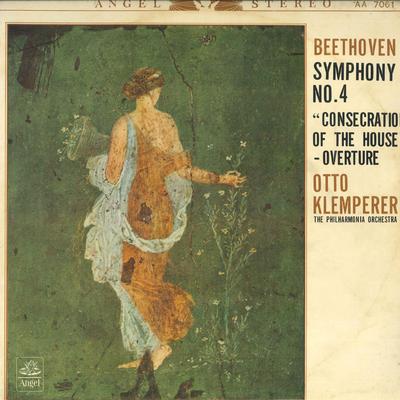 LP Record OTTO KLEMPERER PHILHARMONIC ORCHES  Beethoven Symphony No. 4 In Bflat AA7061 ANGEL Japan Classical Used