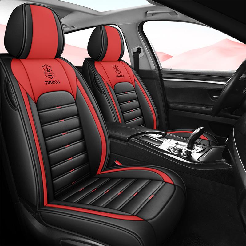 Husa Scaun Auto Piele PU Huse Scaun Auto Respirabile și Impermeabile Piele Sintetică Huse Scaun Auto pentru Mașini SUV Camion Universal Anti Alunecare Husă Scaun